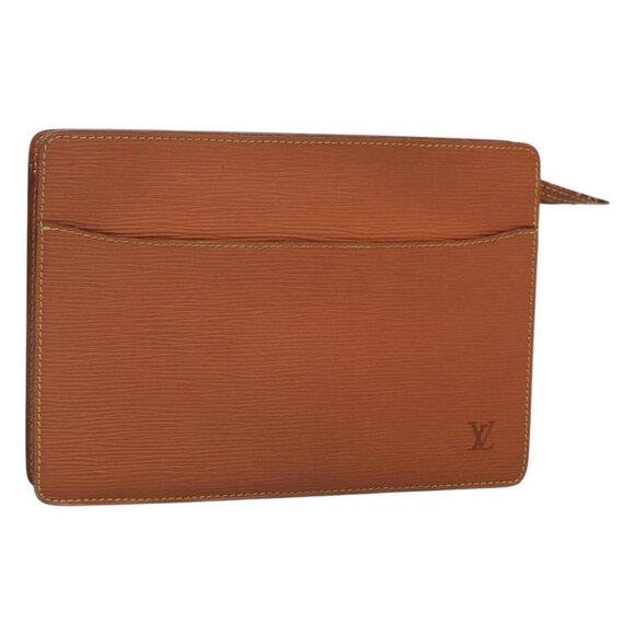 Louis Vuitton Handbags - LOUIS VUITTON Epi Pochette Homme Clutch Bag Zipangu Gold M52528 LV Auth 126195